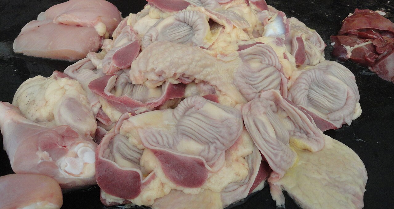 el pollo en la nevera