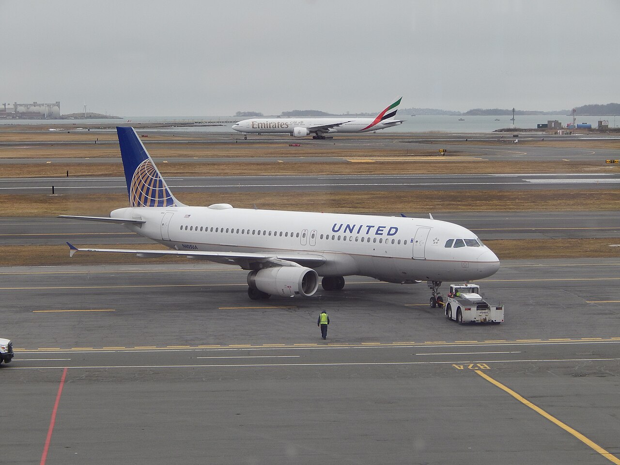 un avión