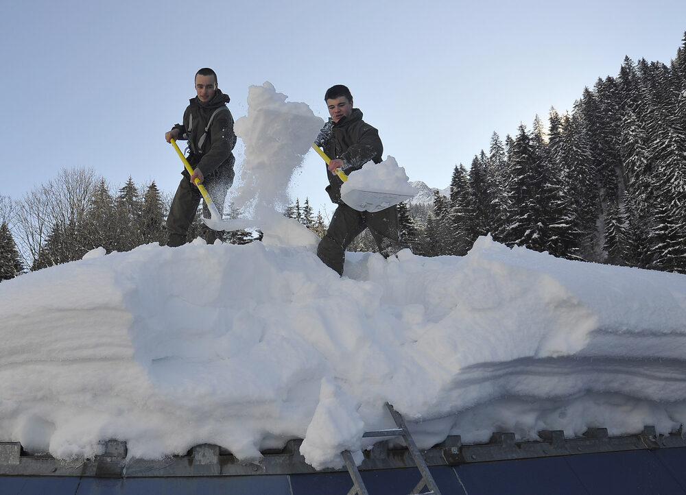 Cuánto pesa un metro cúbico de nieve