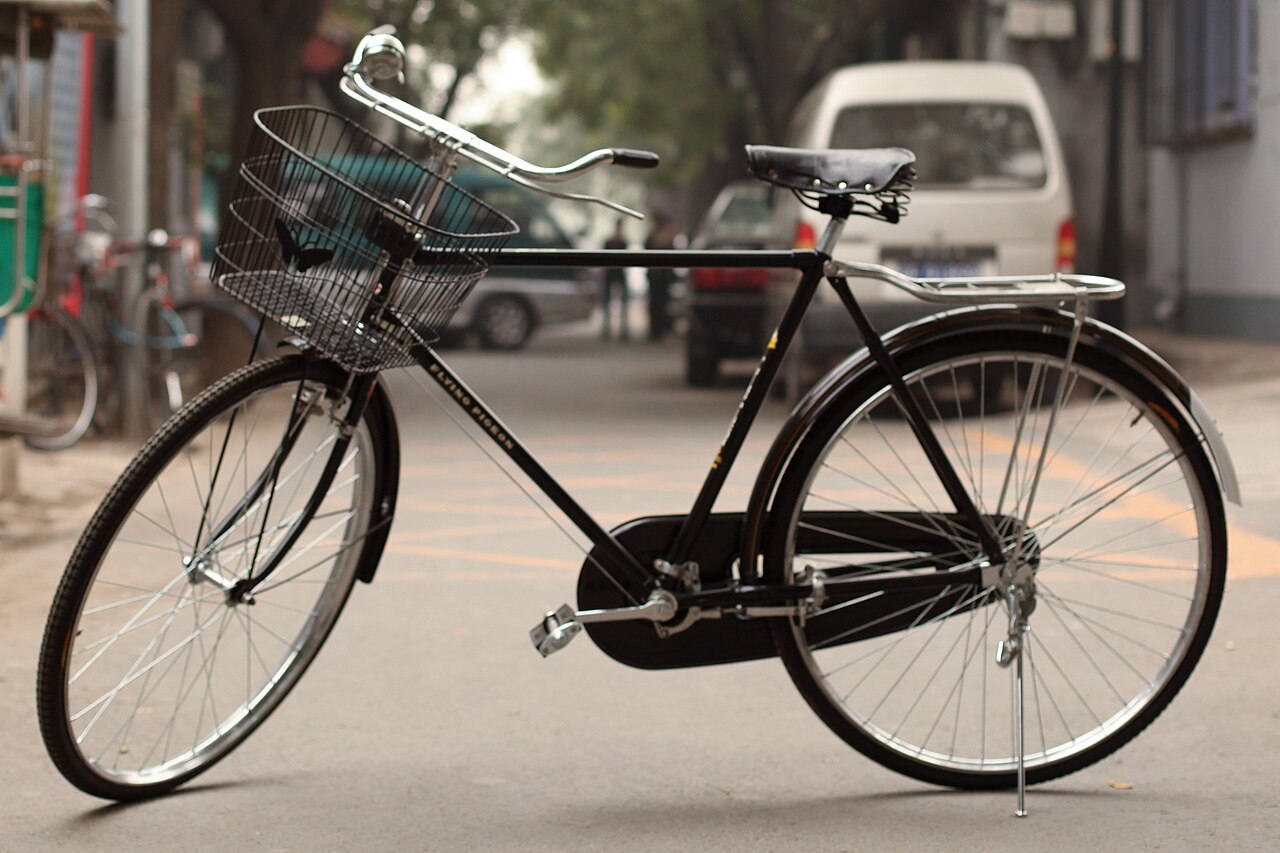 una bicicleta