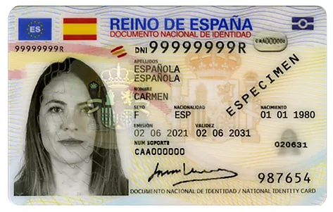 en salir el DNI