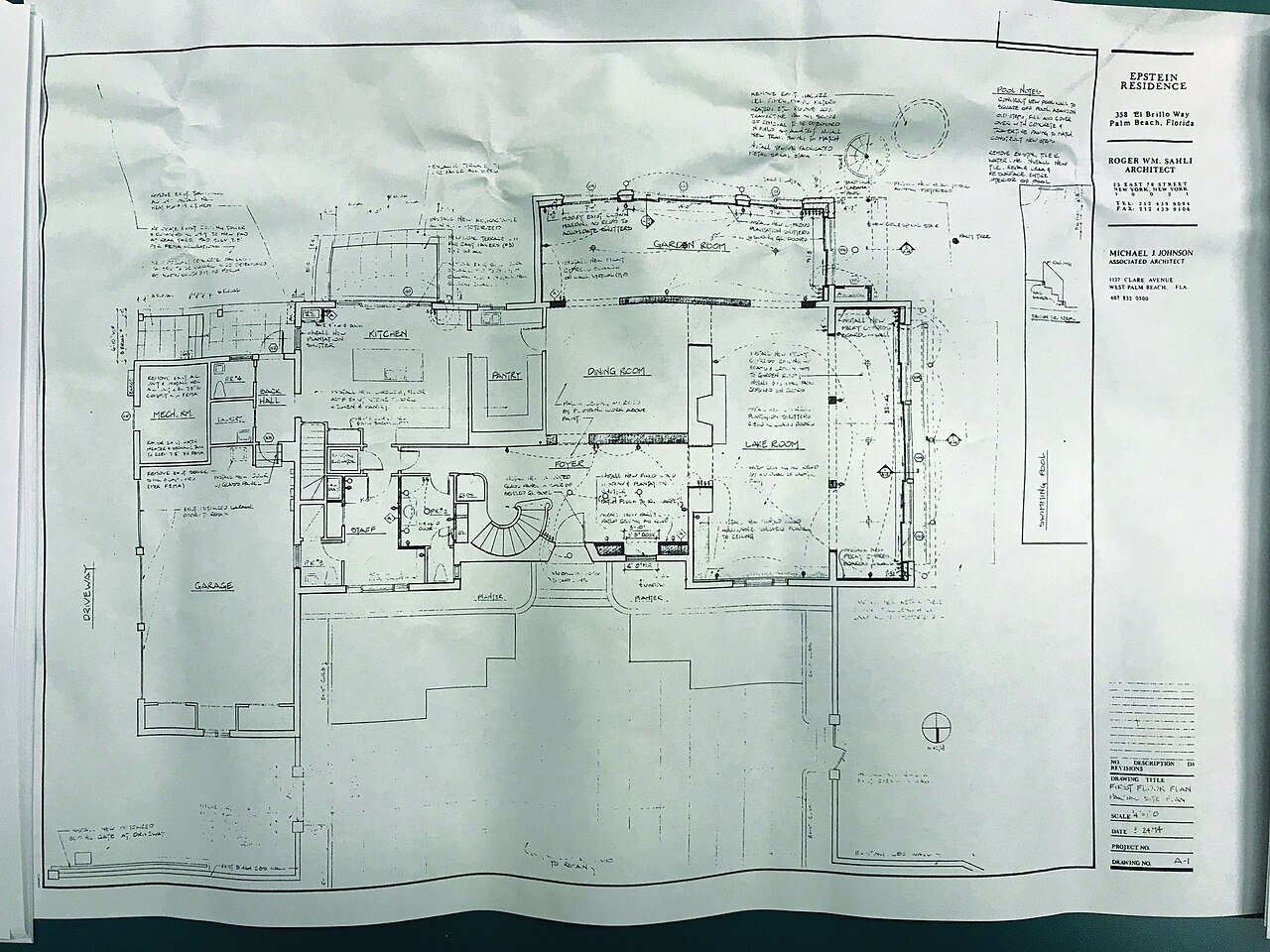 el proyecto de un arquitecto