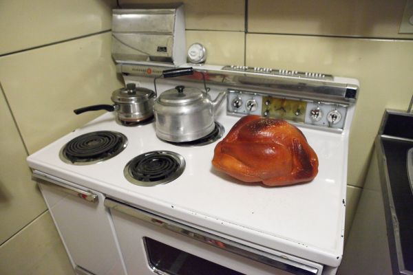 un horno eléctrico