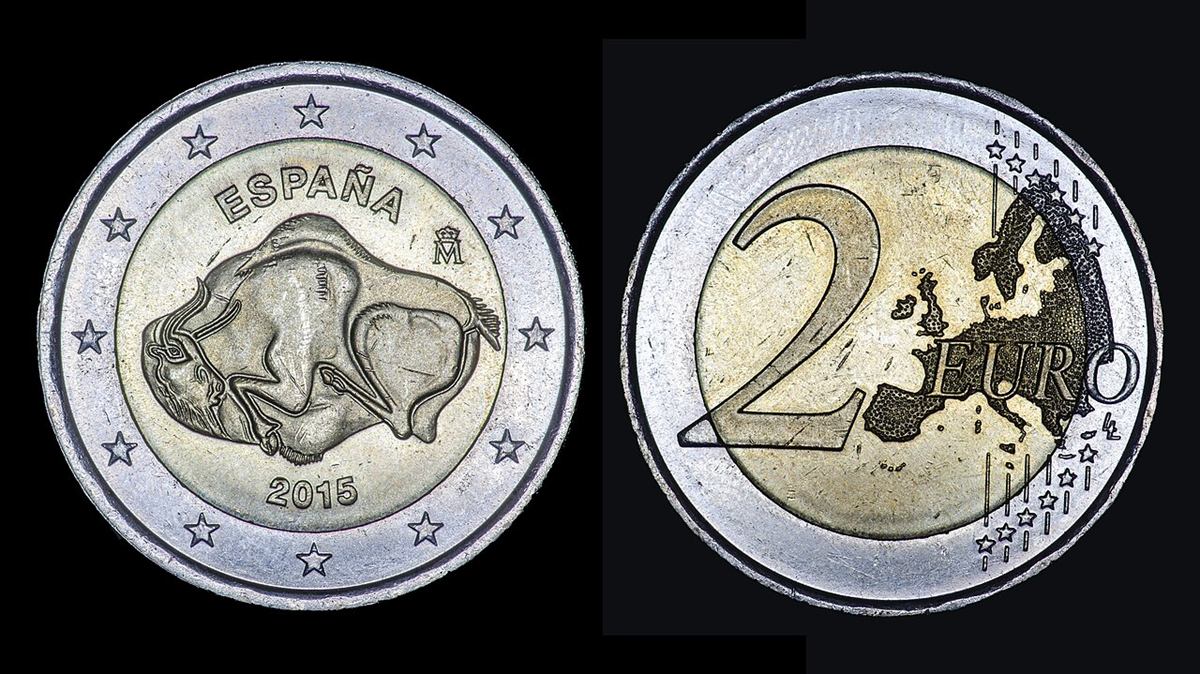 2 euros de 2015 (Cueva de Altamira)