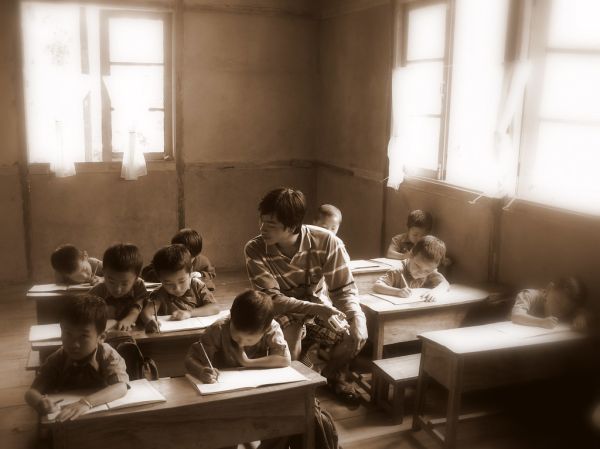un profesor de secundaria