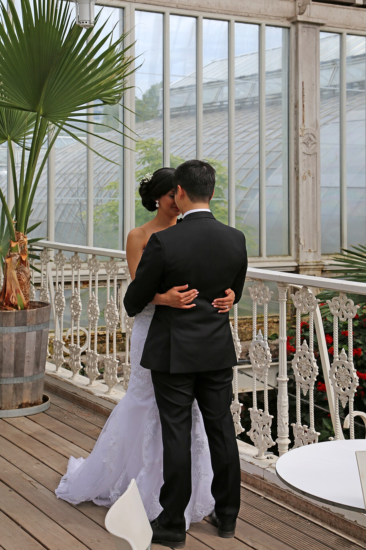 un fotógrafo de boda