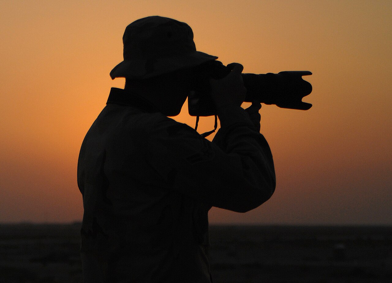 un fotógrafo