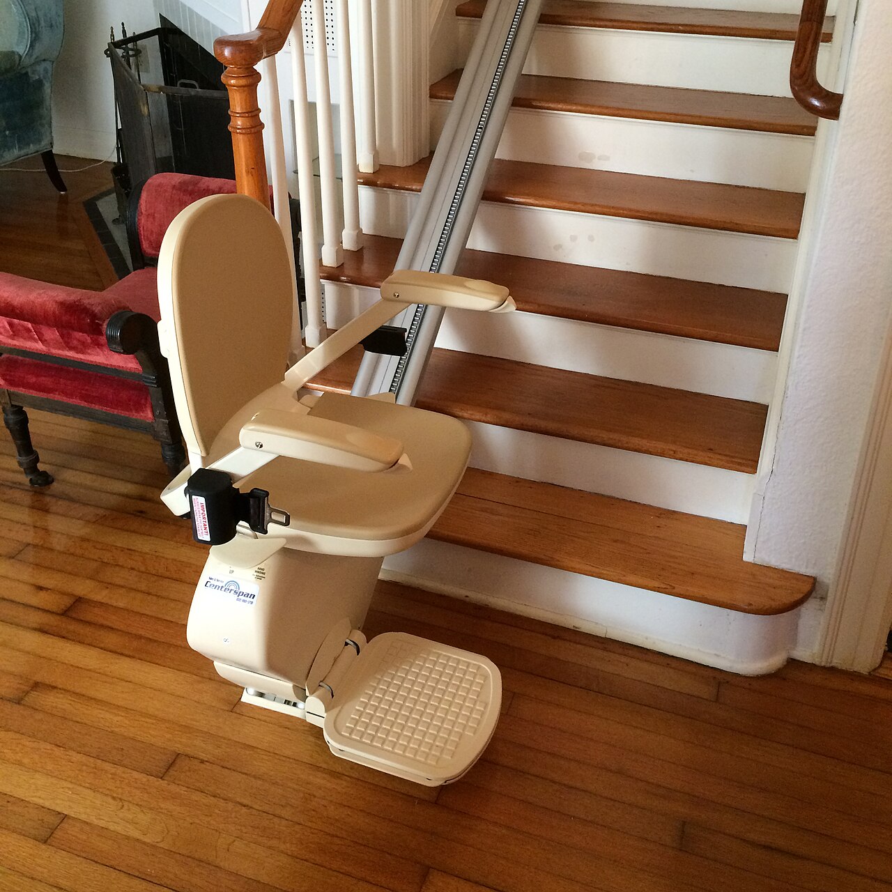 un salvaescaleras