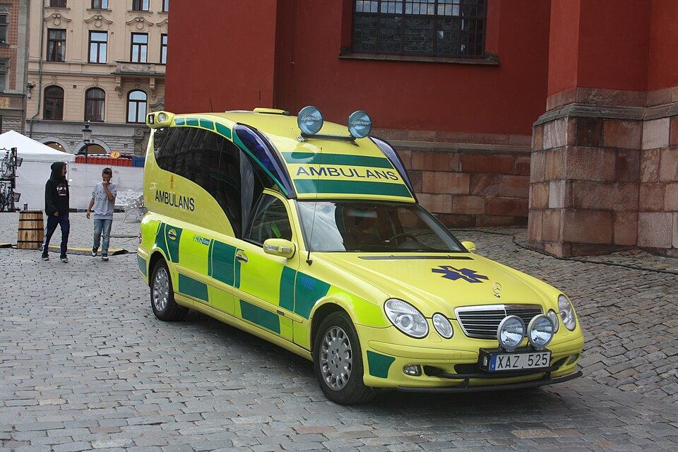 un técnico de emergencias sanitarias