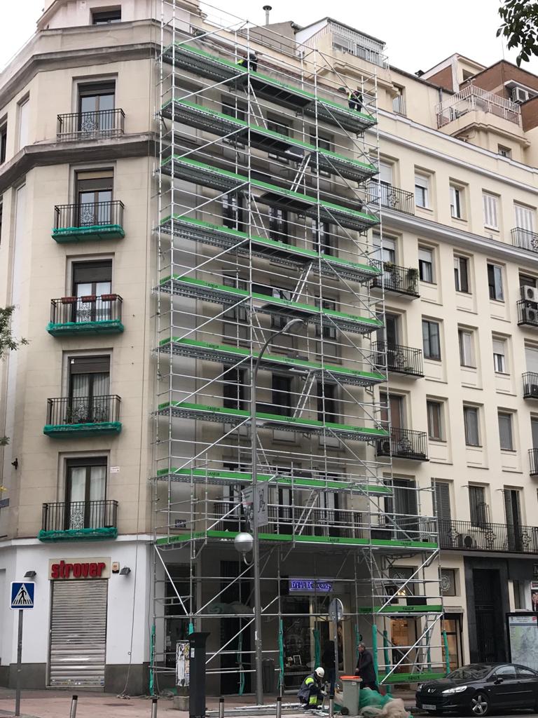 una inspección técnica de edificios